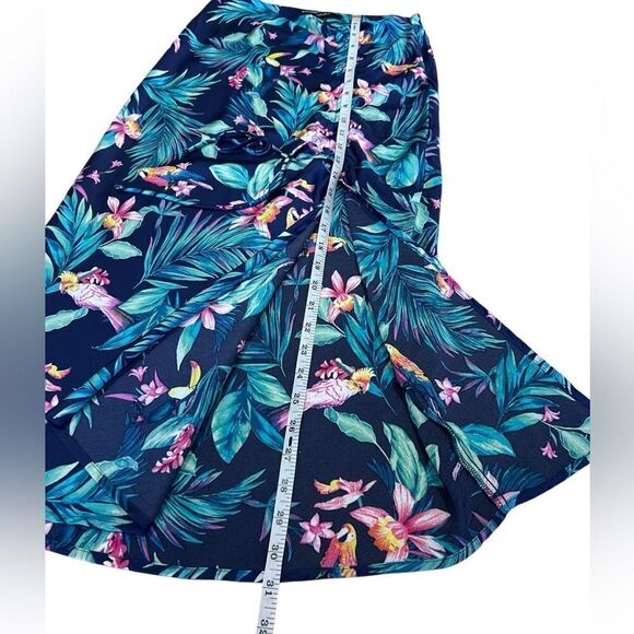 Forever 21 tropical maxi skirt size small - Picture 14 of 15